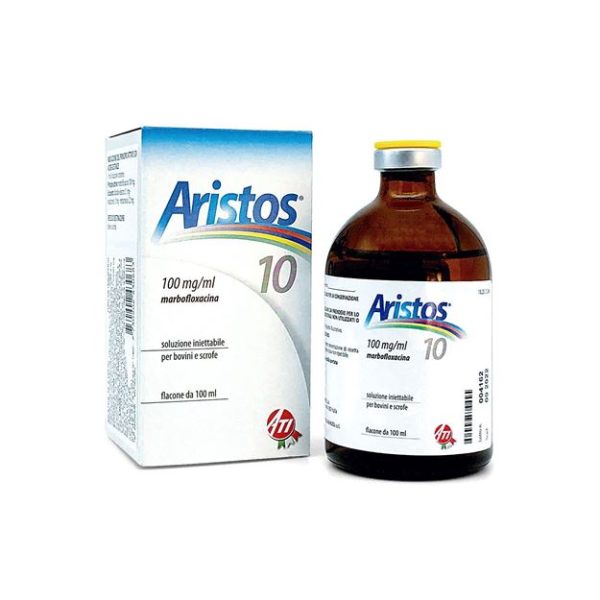 ARISTOS 10 X 100 CC -MARBOFLOXACINA-