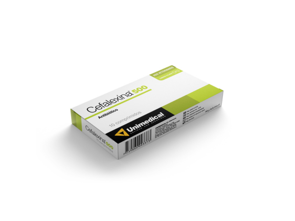 CEFALEXINA 500 MG X 10 COMPRIMIDOS