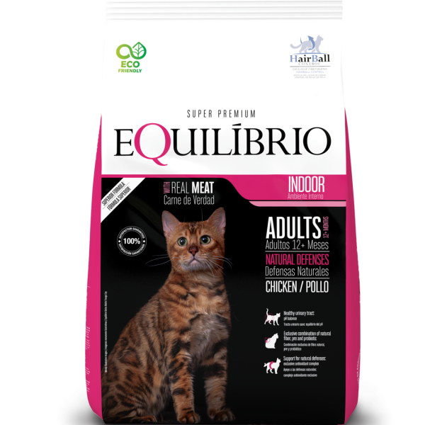 EQUILIBRIO GATO ADULTO X 1,5 KGS.