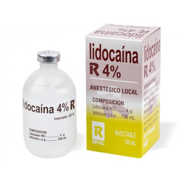 LIDOCAINA 4 % X 100 CC