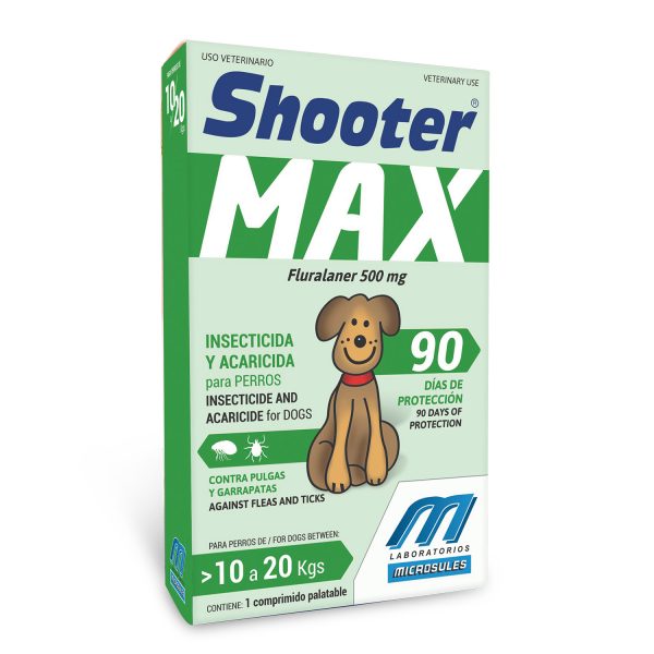 Shooter Max comprimidos