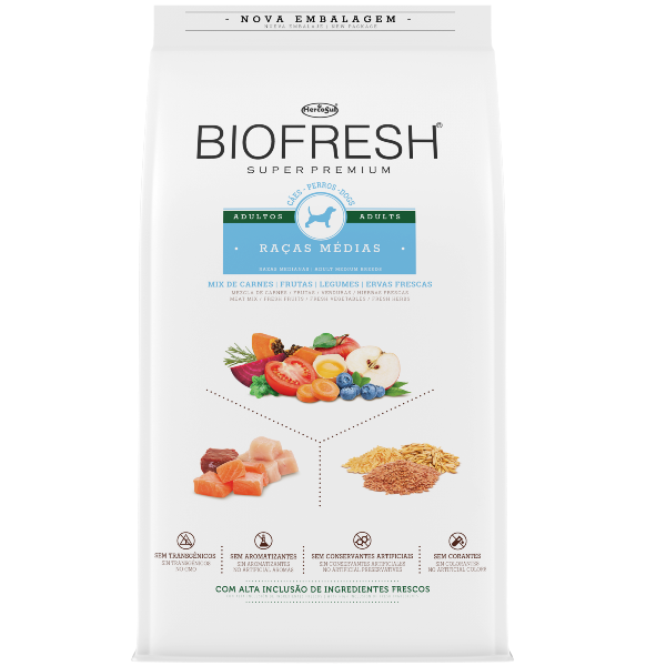 BIOFRESH ADULTO RAZA MEDIANA 15KG