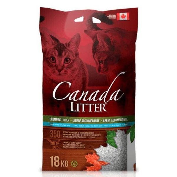 ARENA AGLOMERANTE CANADA LITTER 18 KG